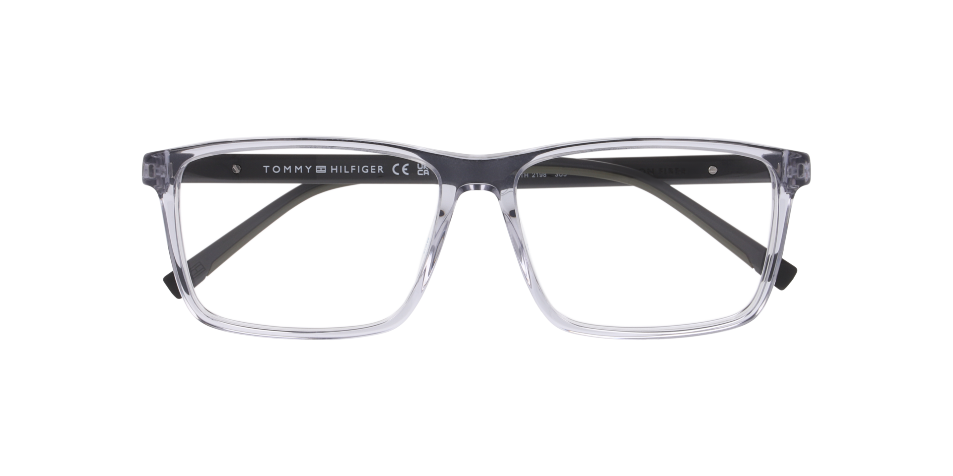 TH 2198 Grey AcetateEyeglass Frames for Glasses Direct, Closed View