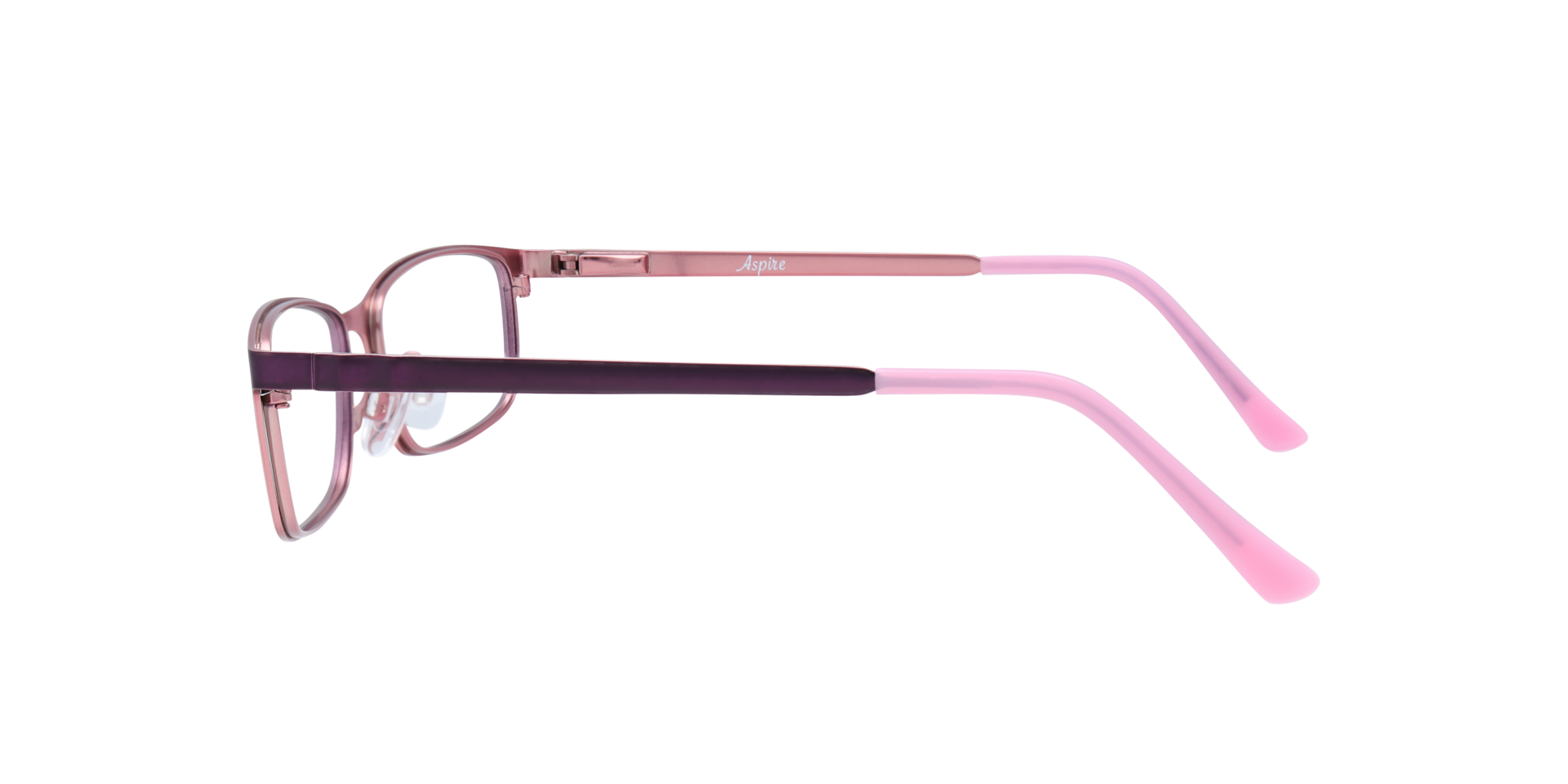 Amy Sugar Plum MetalSunglass Frames for Glasses Direct, Side View