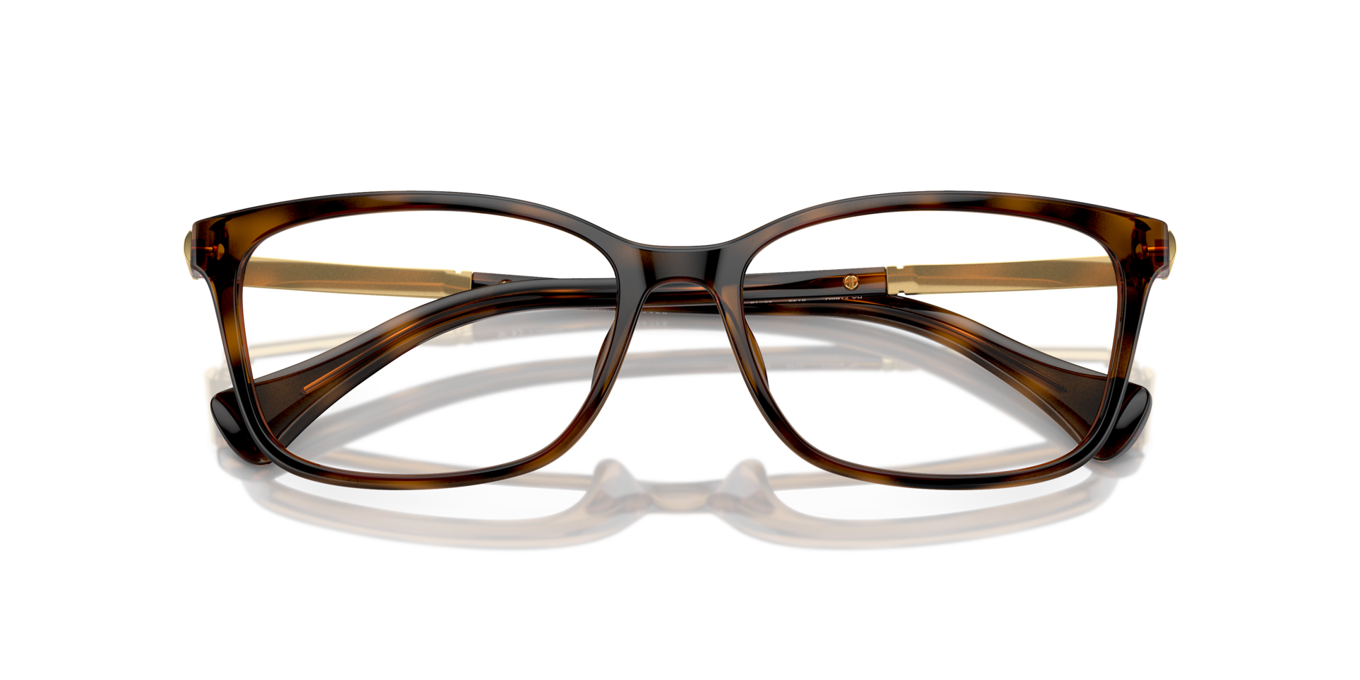RA7160U Shiny Dark Havana PlasticEyeglass Frames for Glasses Direct, Closed View