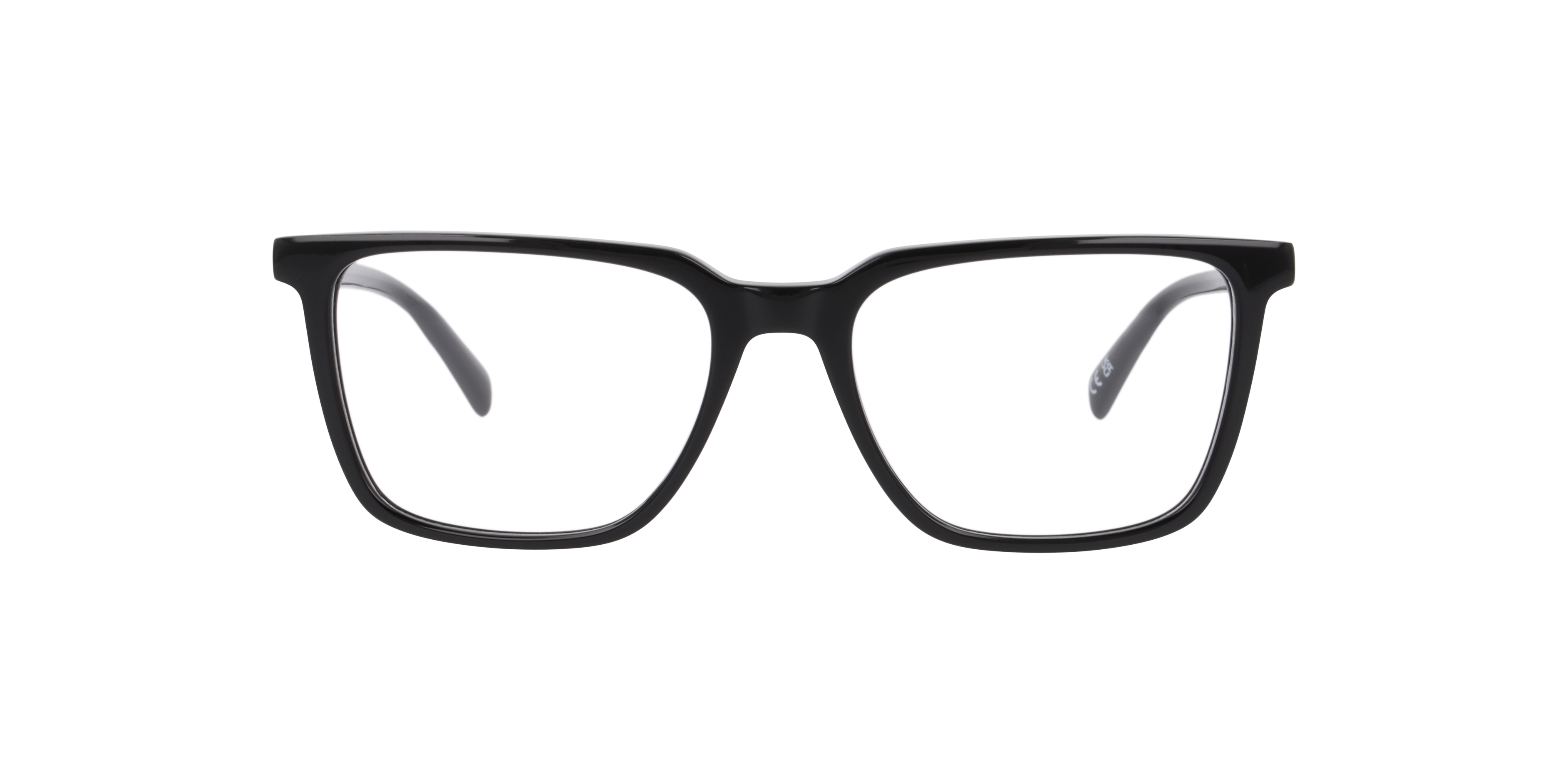 Mitchell Black AcetateEyeglass Frames for Glasses Direct, Front View