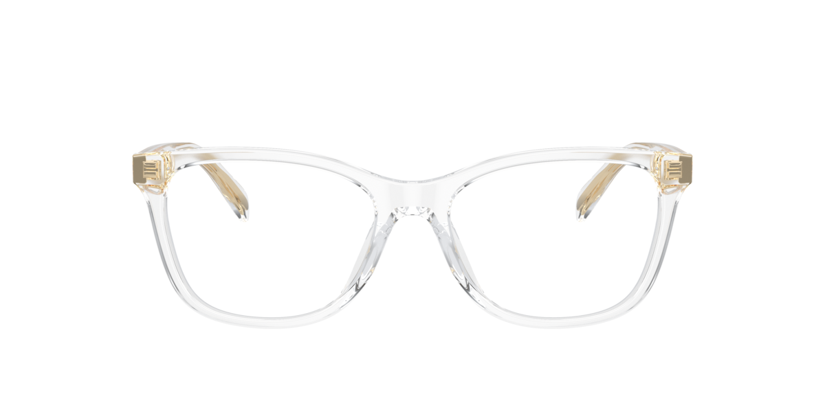 Coach Women's Transparent Clear Square Acetate Eyeglasses Online - Full Rim - Hc6235u