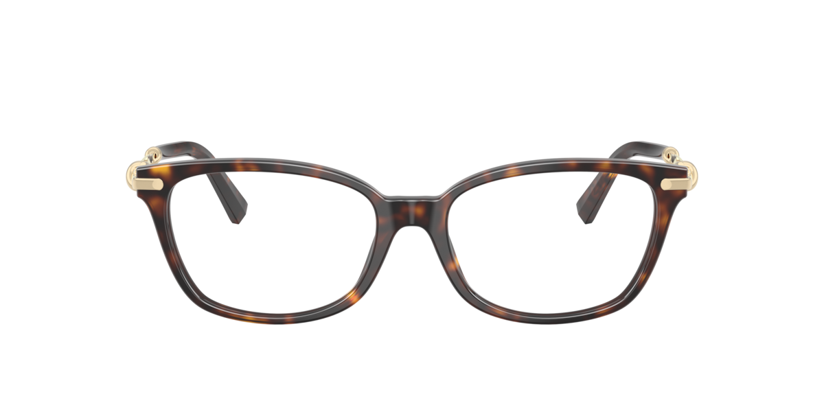 Tiffany & Co. Women's Havana Pillow Acetate Eyeglasses Online - Full Rim - Tf2281