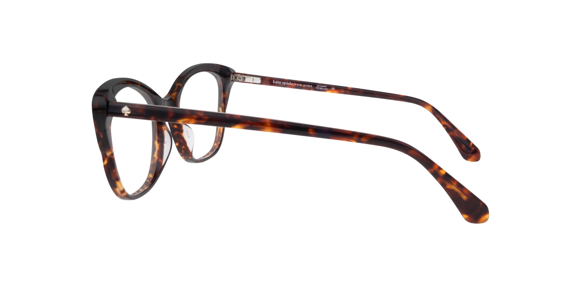 Laylani Tortoise AcetateEyeglass Frames for Glasses Direct, Side View