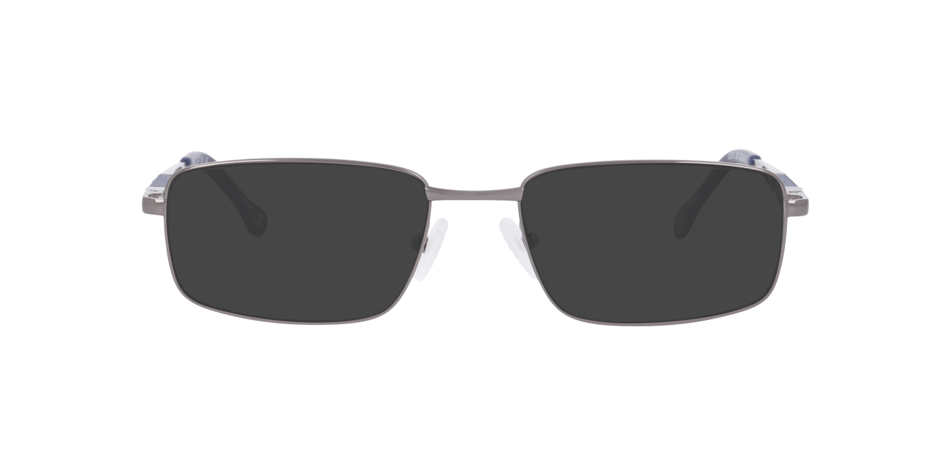 Cu1015 Gunmetal Dark MetalEyeglass Frames for Glasses Direct, with Tinted Lenses