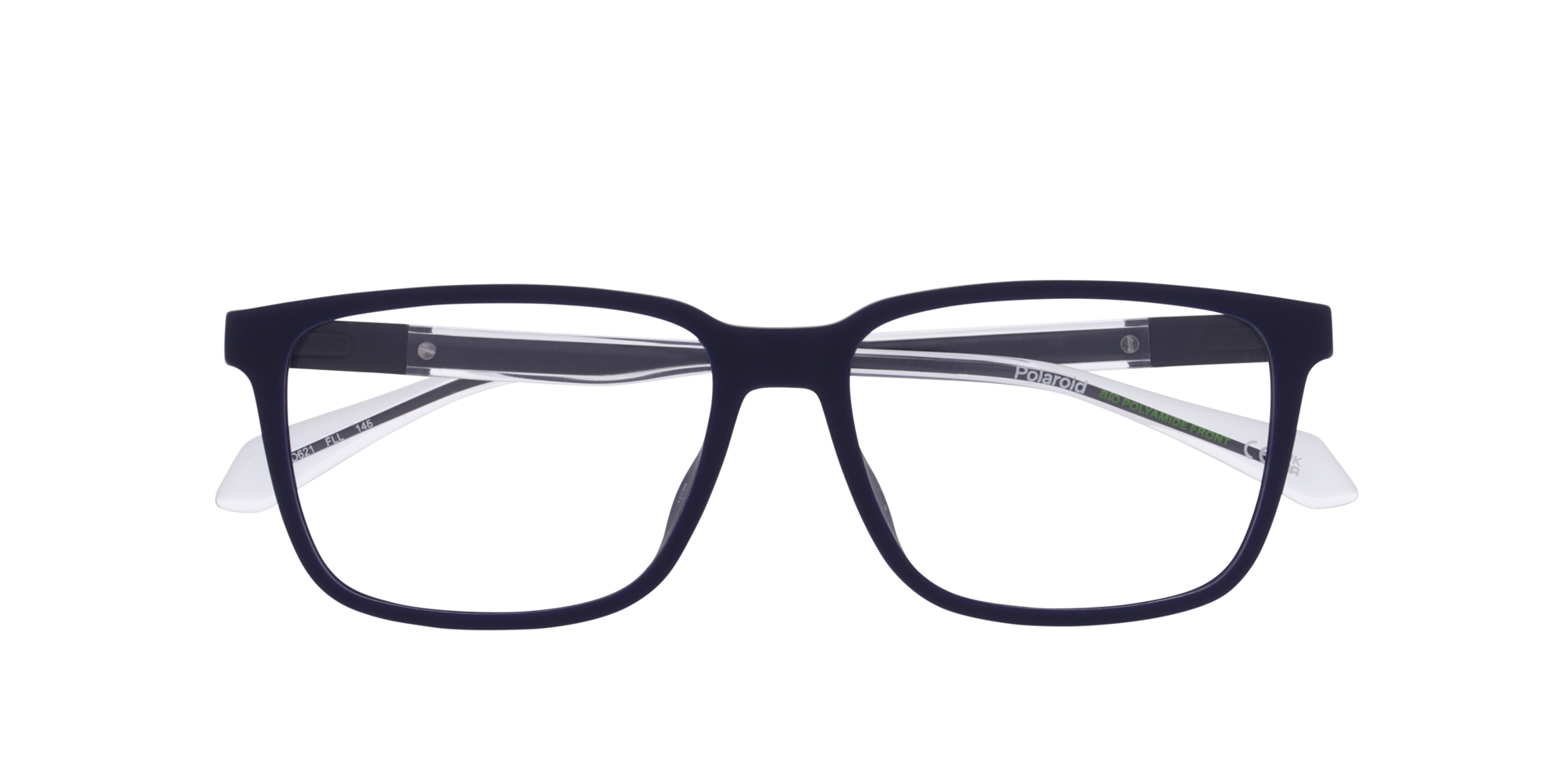 PLD D621 Blue PlasticEyeglass Frames for Glasses Direct, Closed View