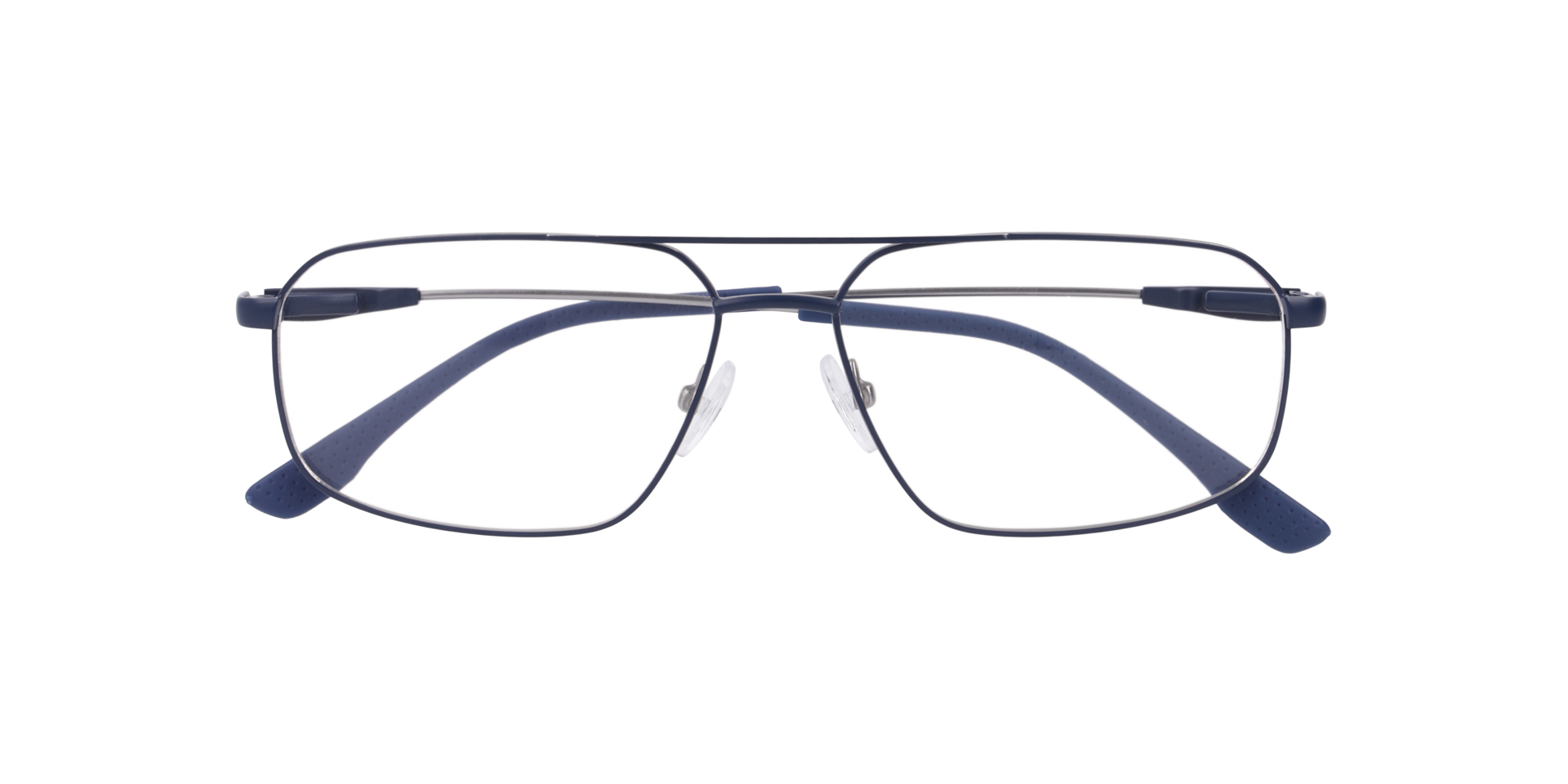 Nb4204 Blue MetalSunglass Frames for Glasses Direct, Closed View