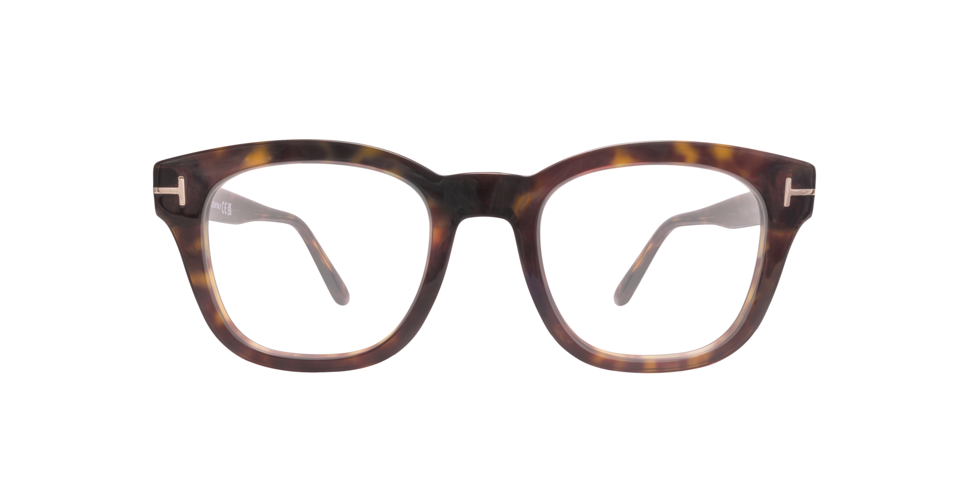 FT5542-B Tortoise AcetateEyeglass Frames for Glasses Direct, Front View