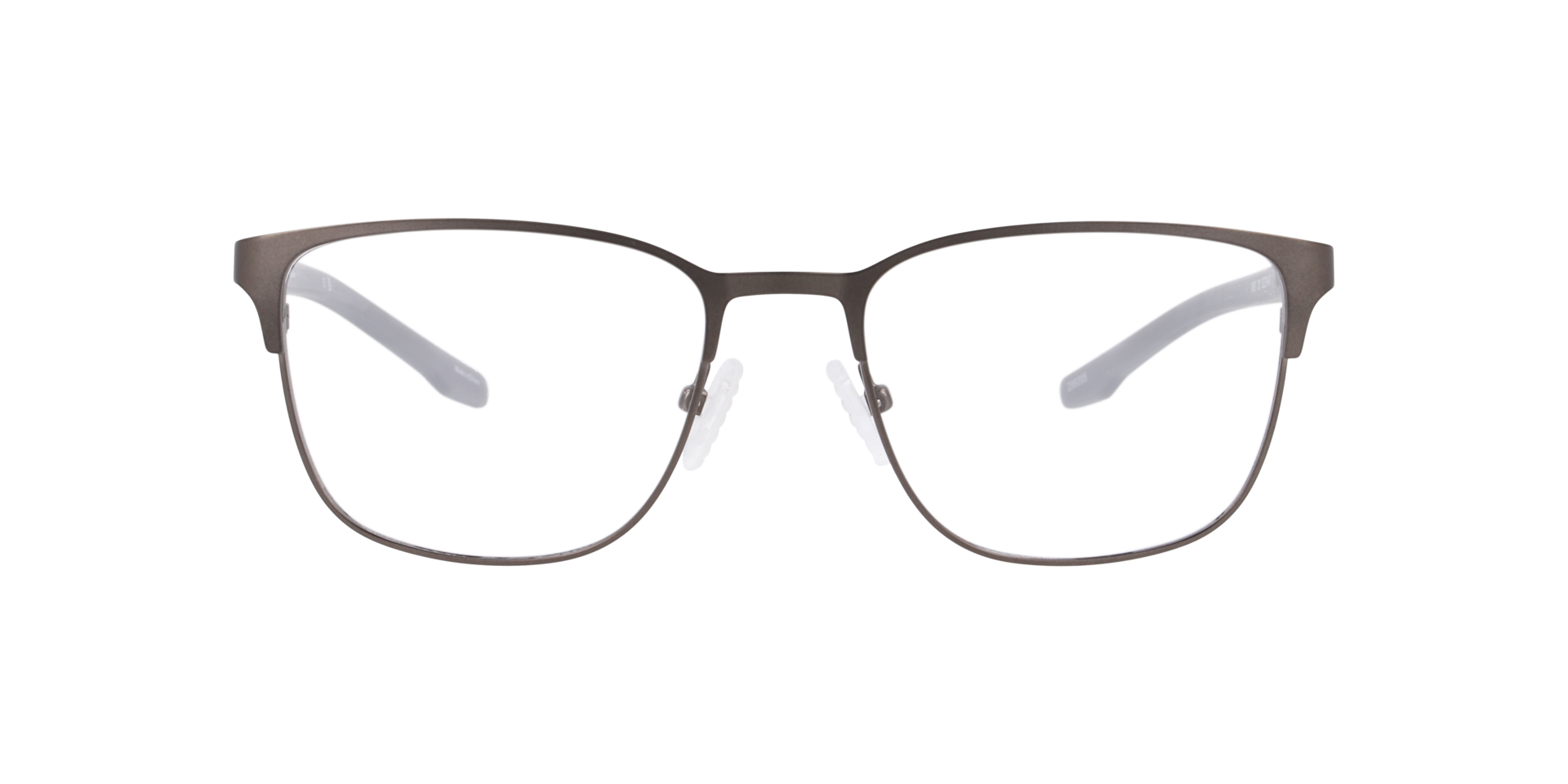 Cusave Gunmetal MetalEyeglass Frames for Glasses Direct, Front View