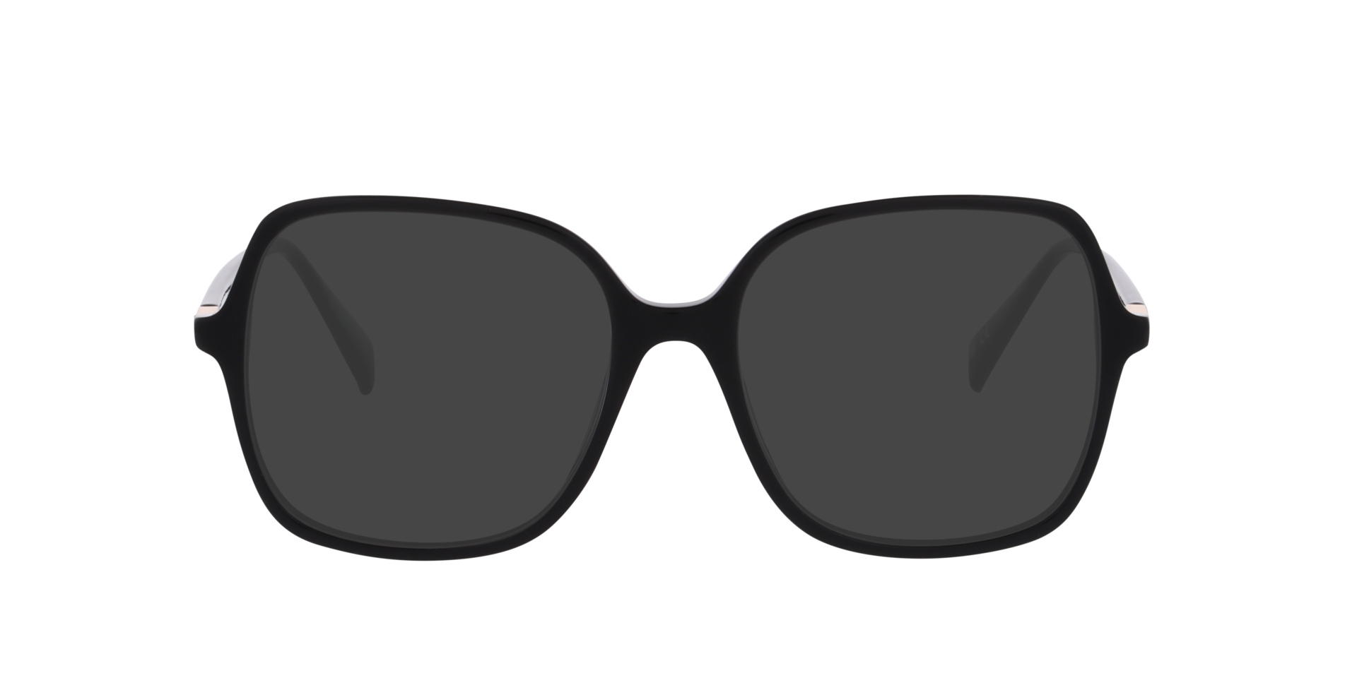 LV 1107 Black AcetateEyeglass Frames for Glasses Direct, with Tinted Lenses