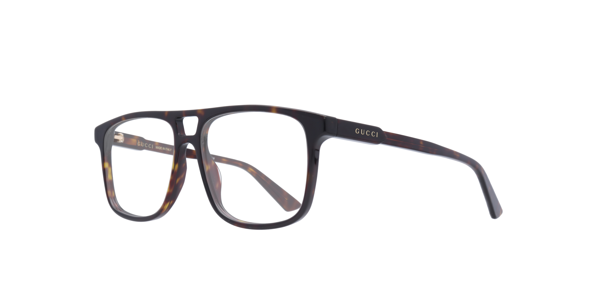 GG1035O Tortoise Brown AcetateSunglass Frames for Glasses Direct, Angle View