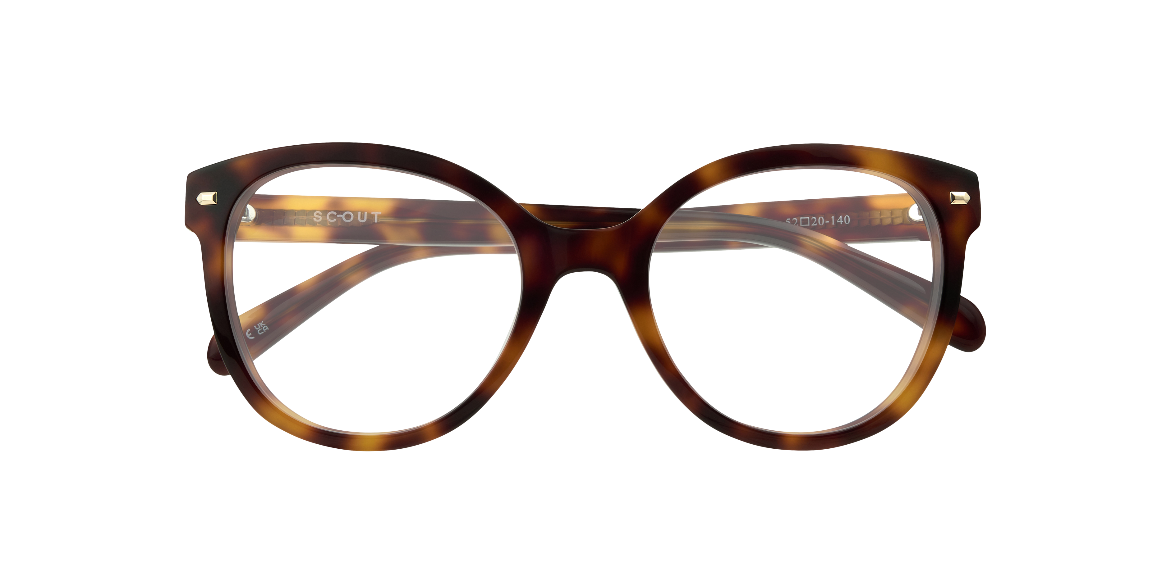 Jade Havana AcetateEyeglass Frames for Glasses Direct, Closed View