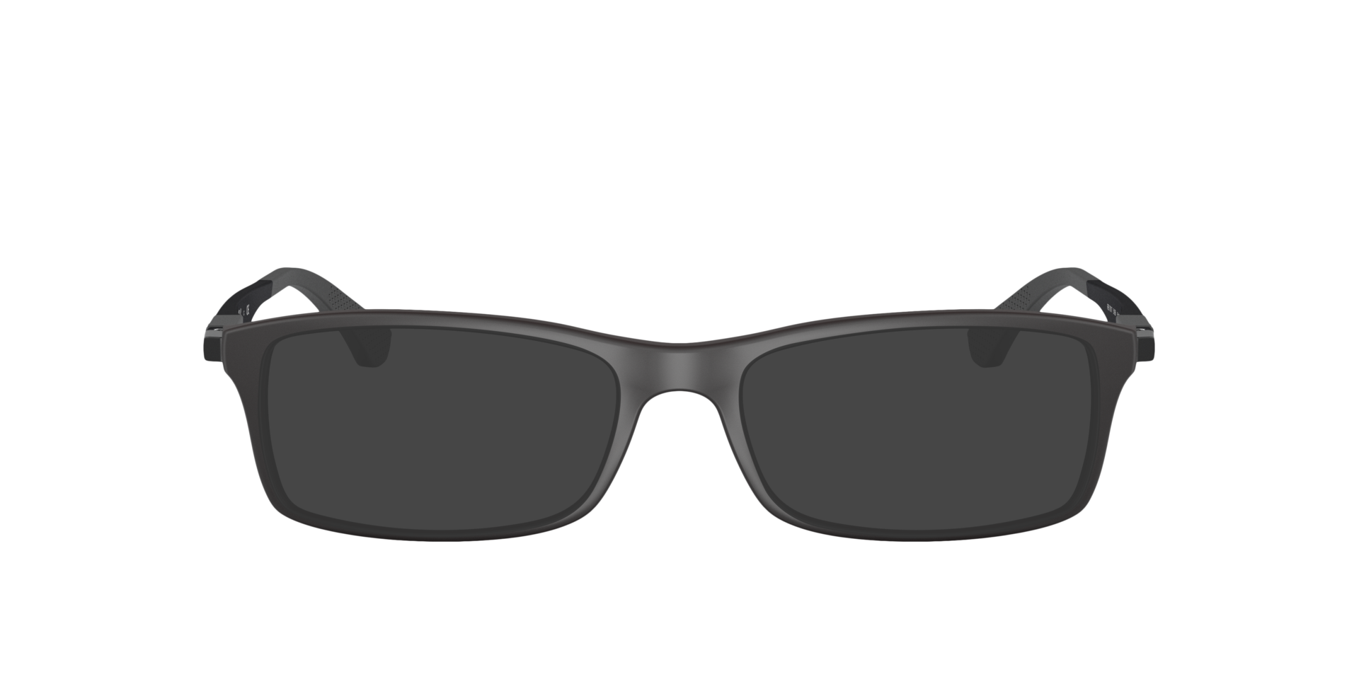 RB7017 Black PlasticEyeglass Frames for Glasses Direct, with Tinted Lenses