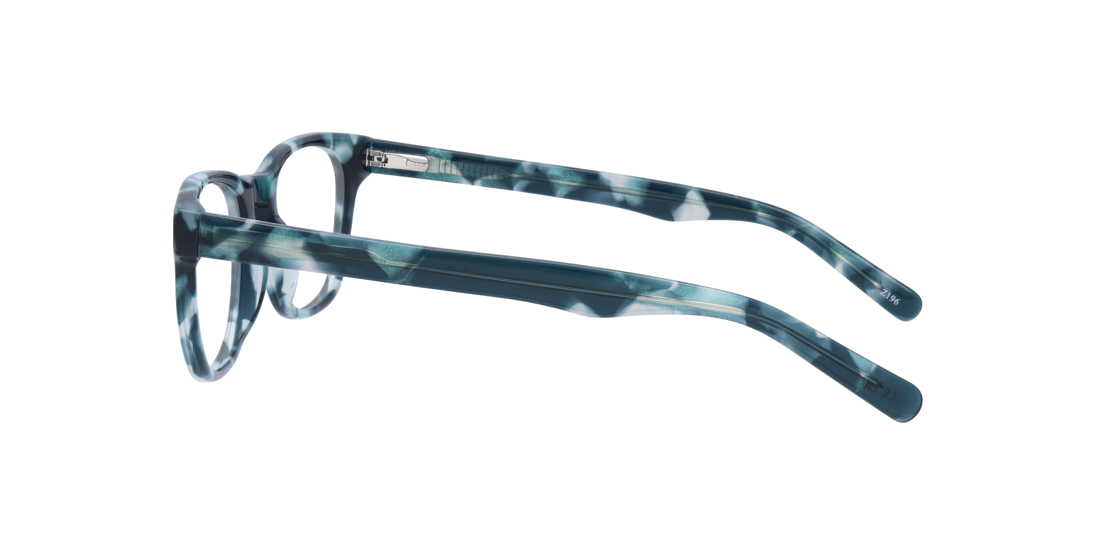 Andi Emerald AcetateEyeglass Frames for Glasses Direct, Side View