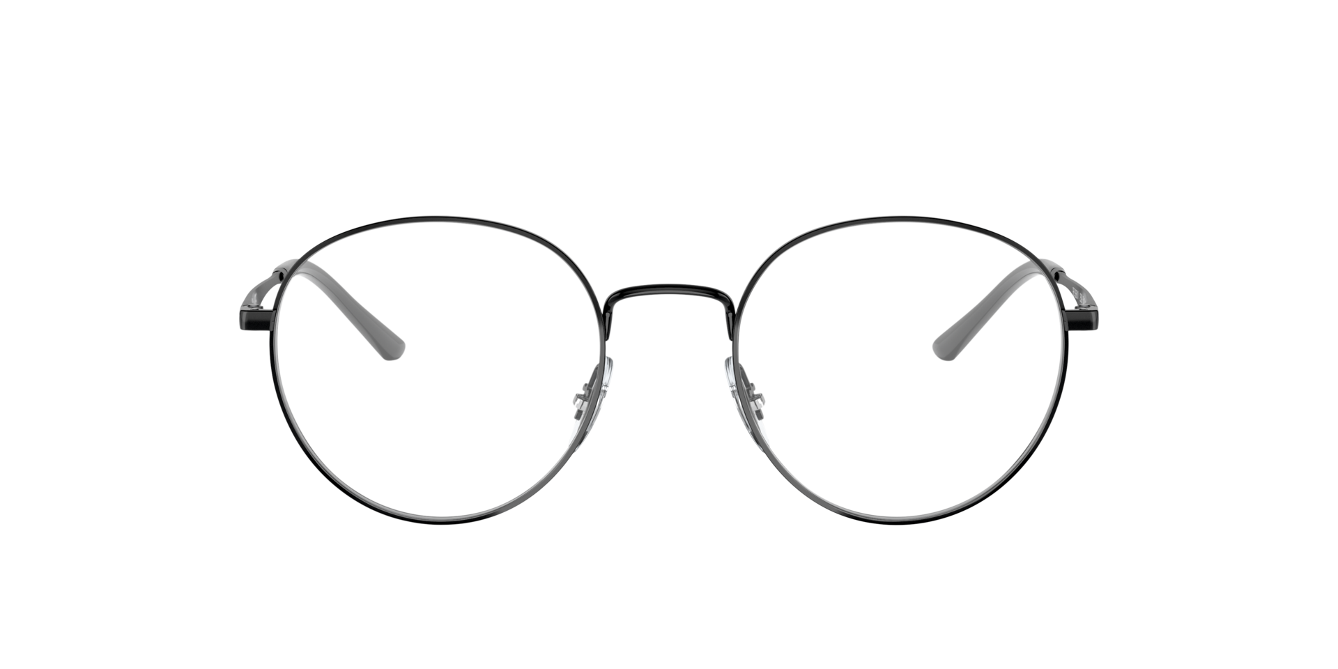 RB3681V Black MetalEyeglass Frames for Glasses Direct, Front View