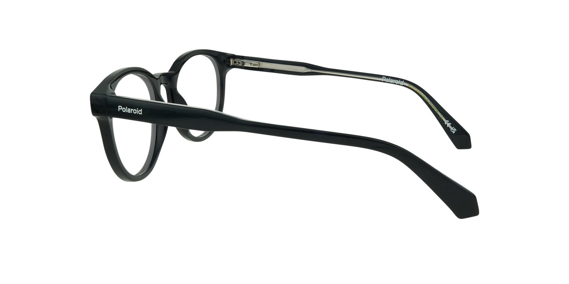 PLD D519 Black AcetateEyeglass Frames for Glasses Direct, Side View