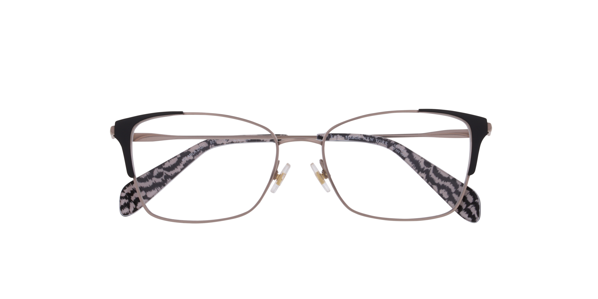 KS ARLA 2/G/T Black Gold TitaniumEyeglass Frames for Glasses Direct, Closed View