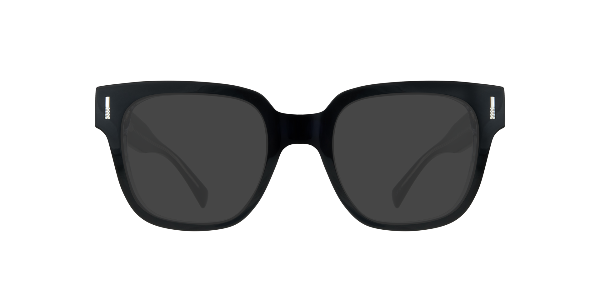 Jenny Black & Crystal Clear AcetateSunglass Frames for Glasses Direct, with Tinted Lenses