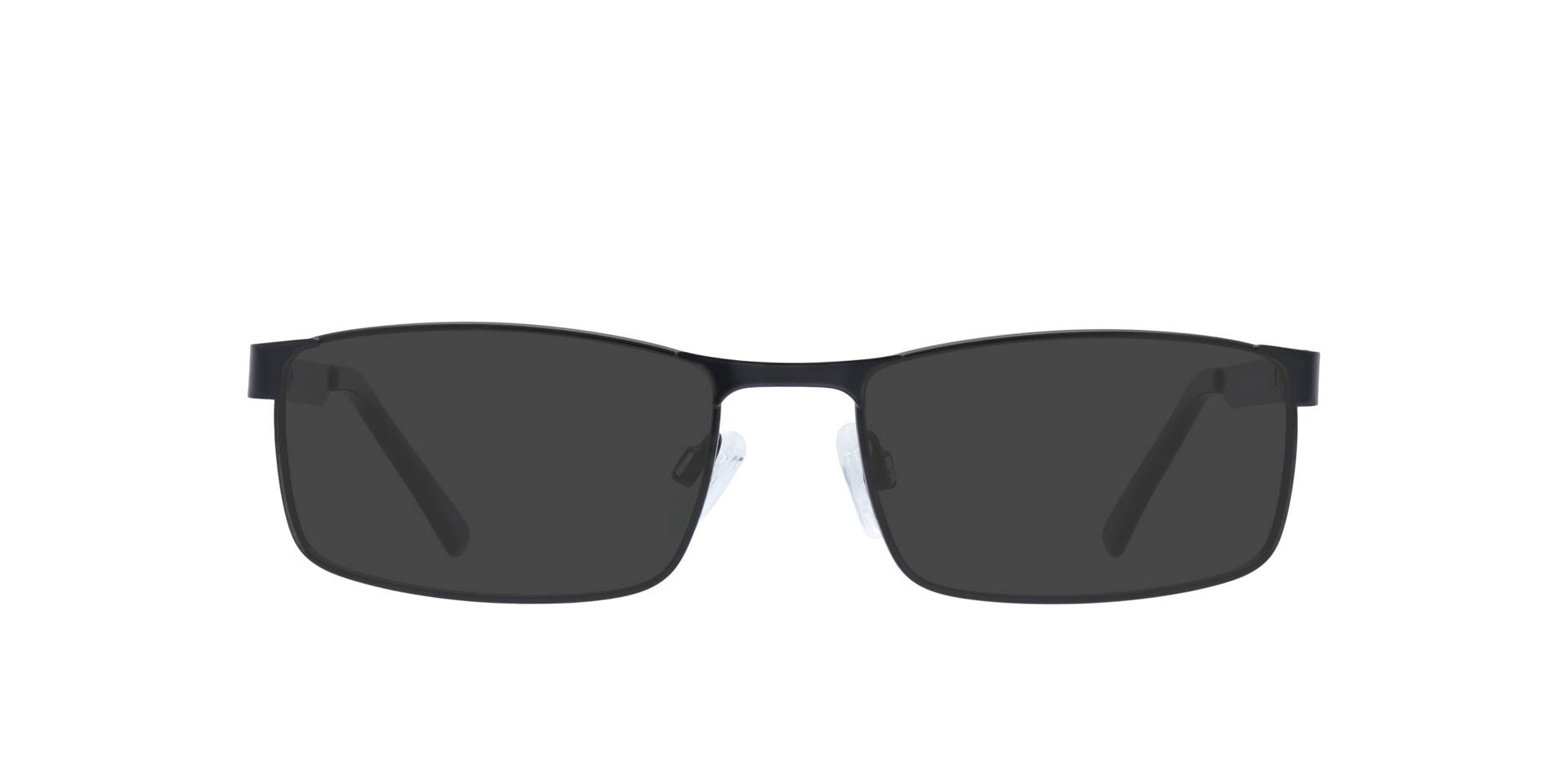 Digby Matte Black MetalEyeglass Frames for Glasses Direct, with Tinted Lenses