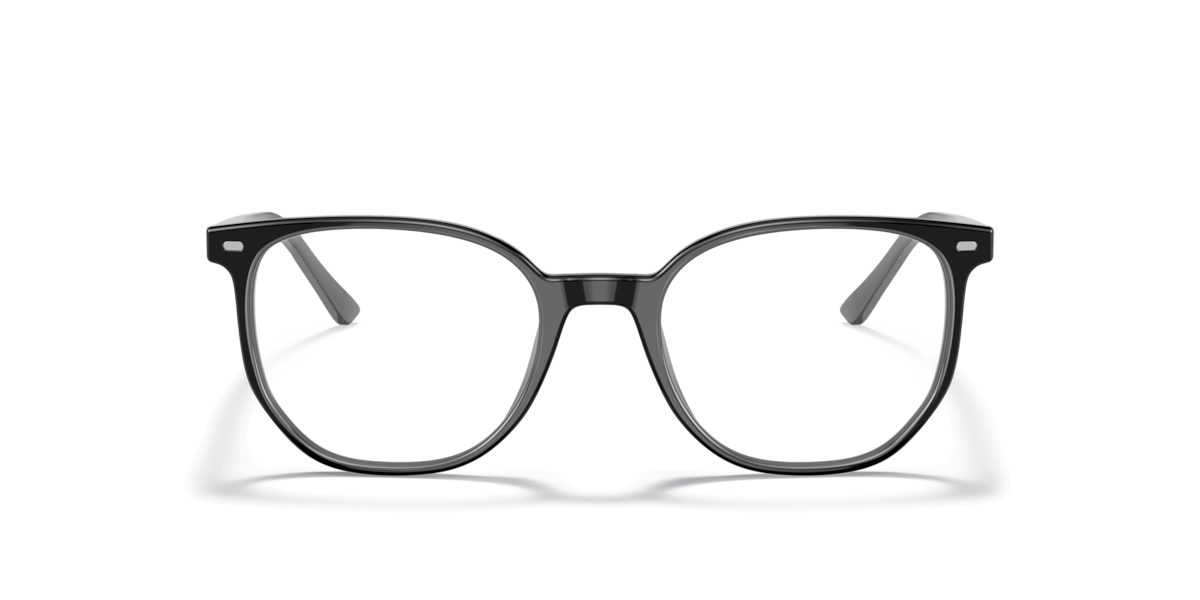 Ray-Ban Unisex Black Irregular Acetate Eyeglasses Online - Full Rim - Rb5397