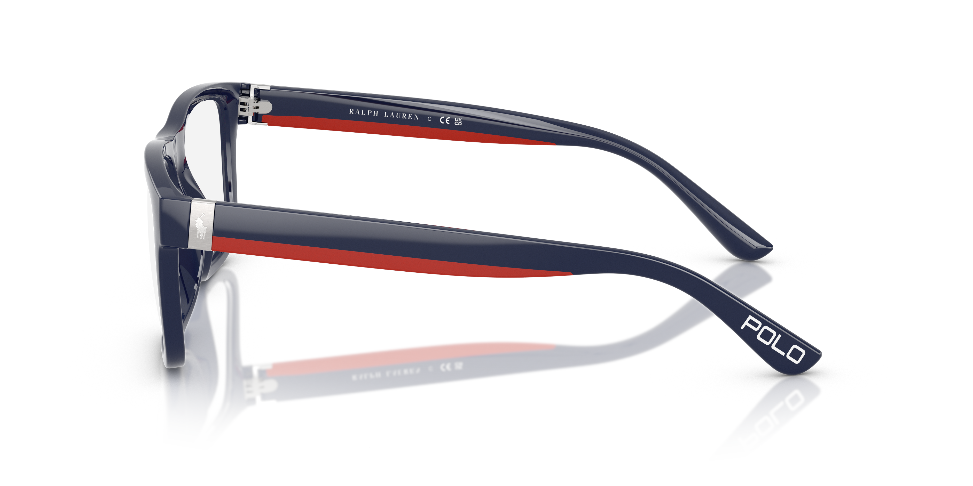 PH2290U Shiny Navy Blue PlasticEyeglass Frames for Glasses Direct, Side View