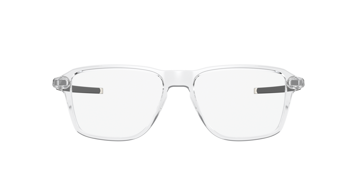 Photos - Glasses & Contact Lenses Oakley Polished Clear square Plastic eyeglasses Online - Full Rim - Wheel House 