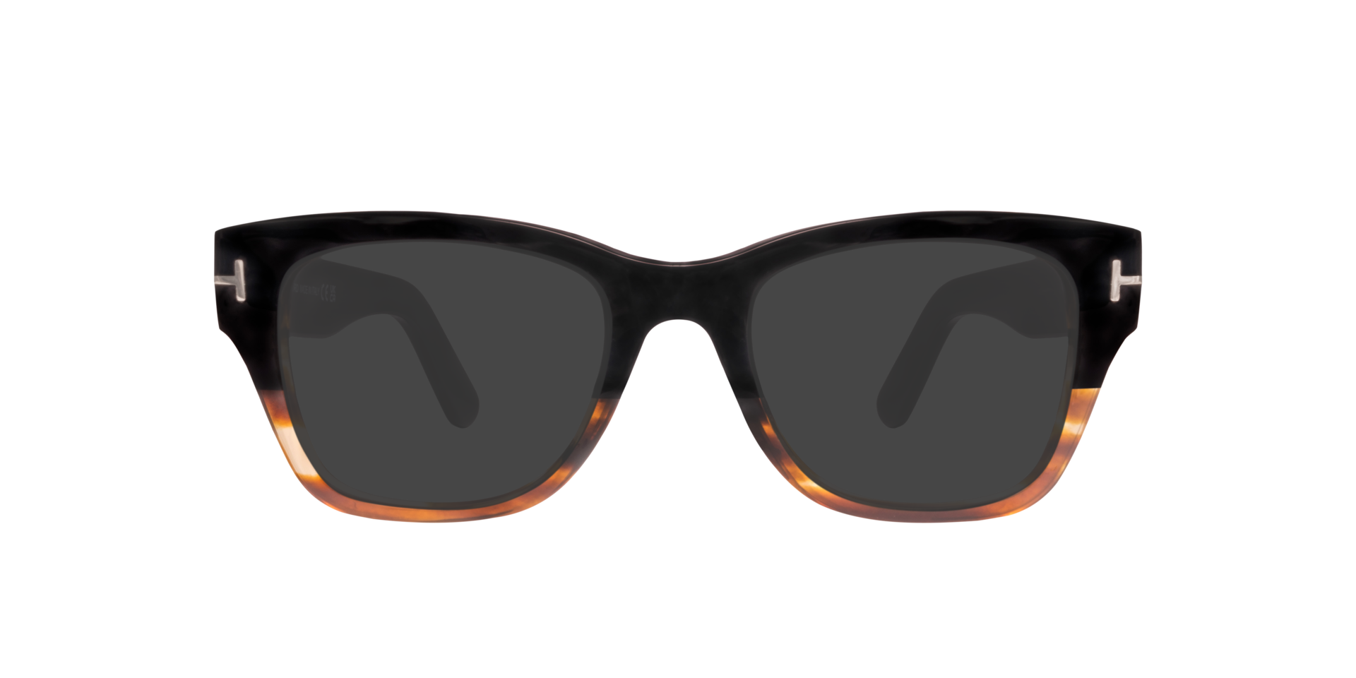 FT5379 Black Brown AcetateEyeglass Frames for Glasses Direct, with Tinted Lenses