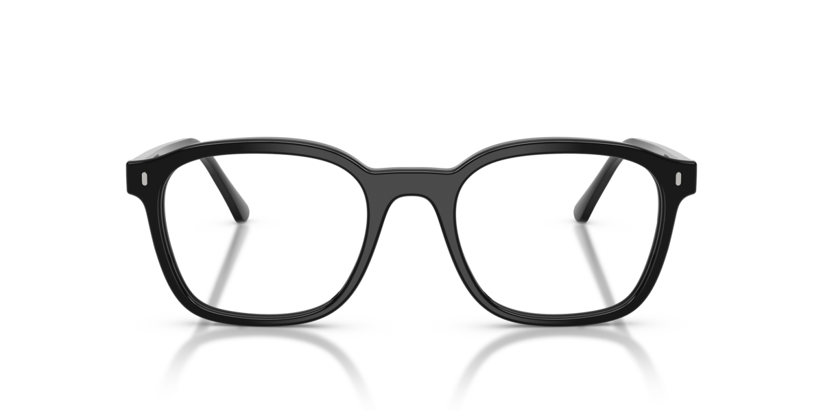 Ray-Ban Eyeglasses Optics - Black Frame Transparent Lenses Polarized 50-20, RB5460 - Image 3