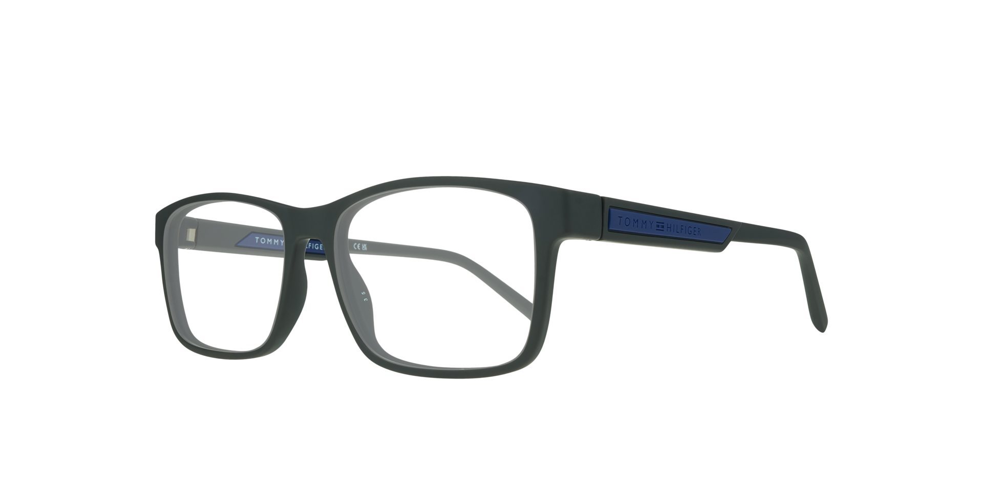 TH 2091 Silver PlasticEyeglass Frames for Glasses Direct, Angle View