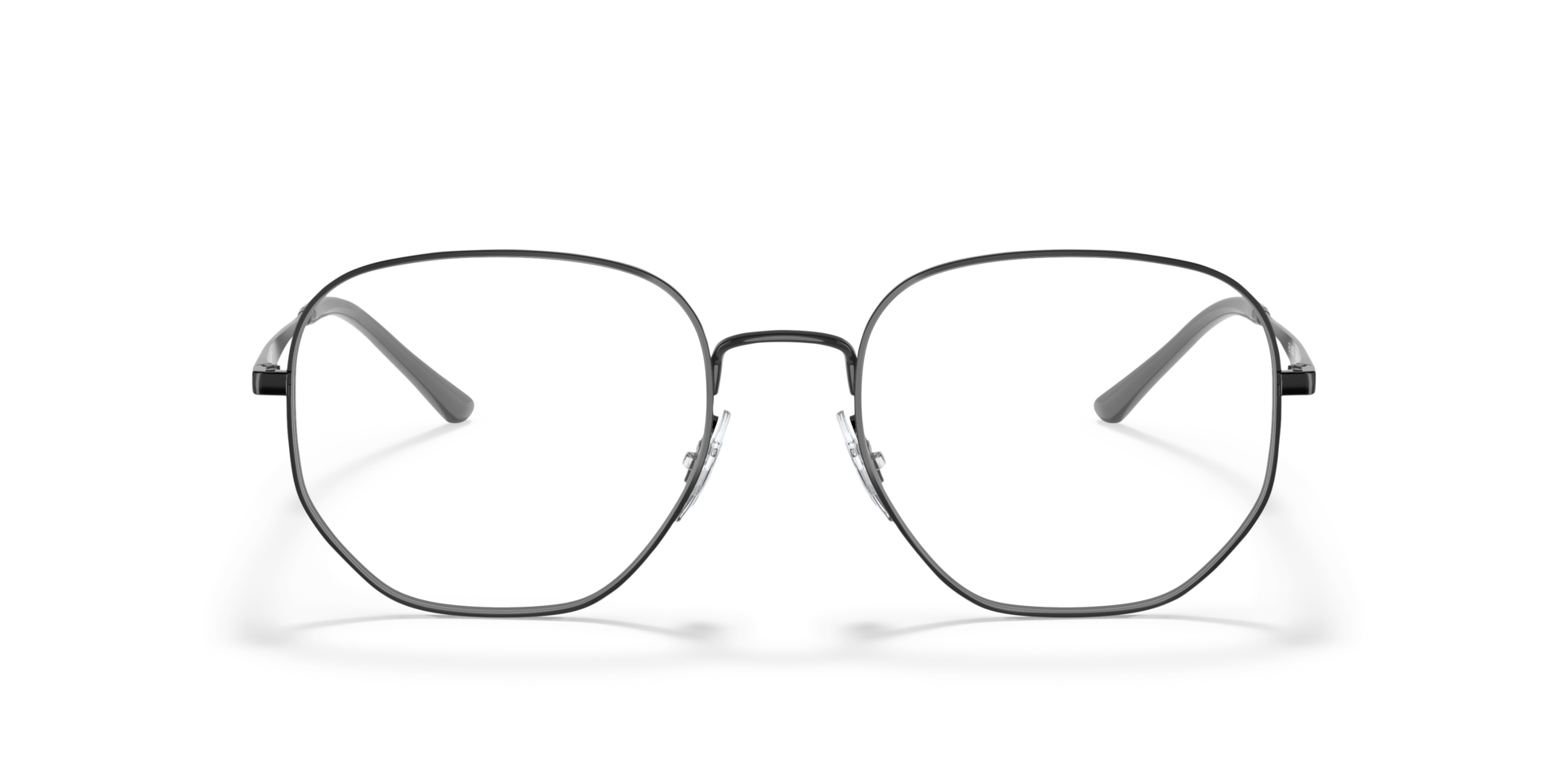 RB3682V Black MetalEyeglass Frames for Glasses Direct, Front View