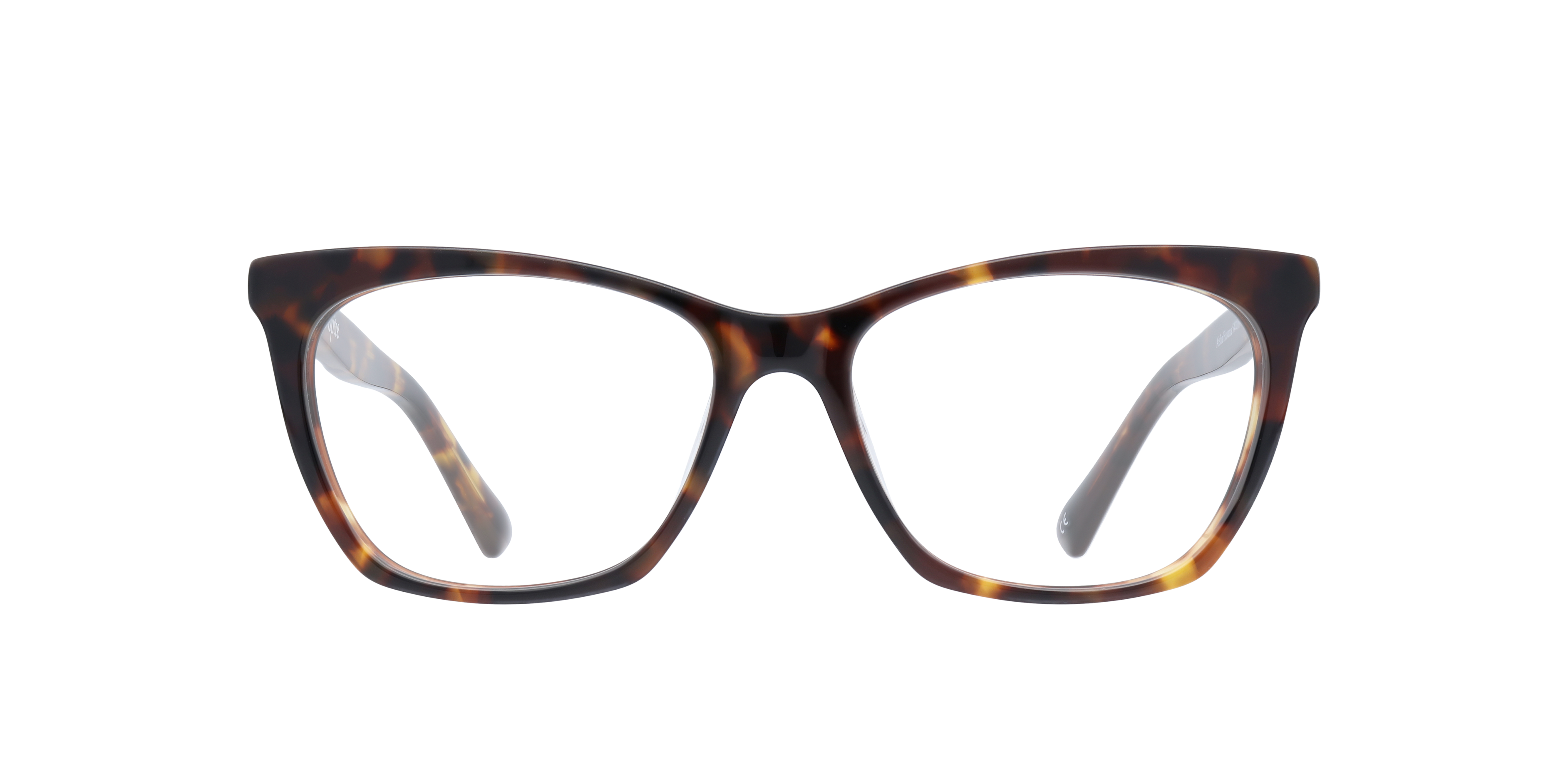 Aisha Havana AcetateEyeglass Frames for Glasses Direct, Front View