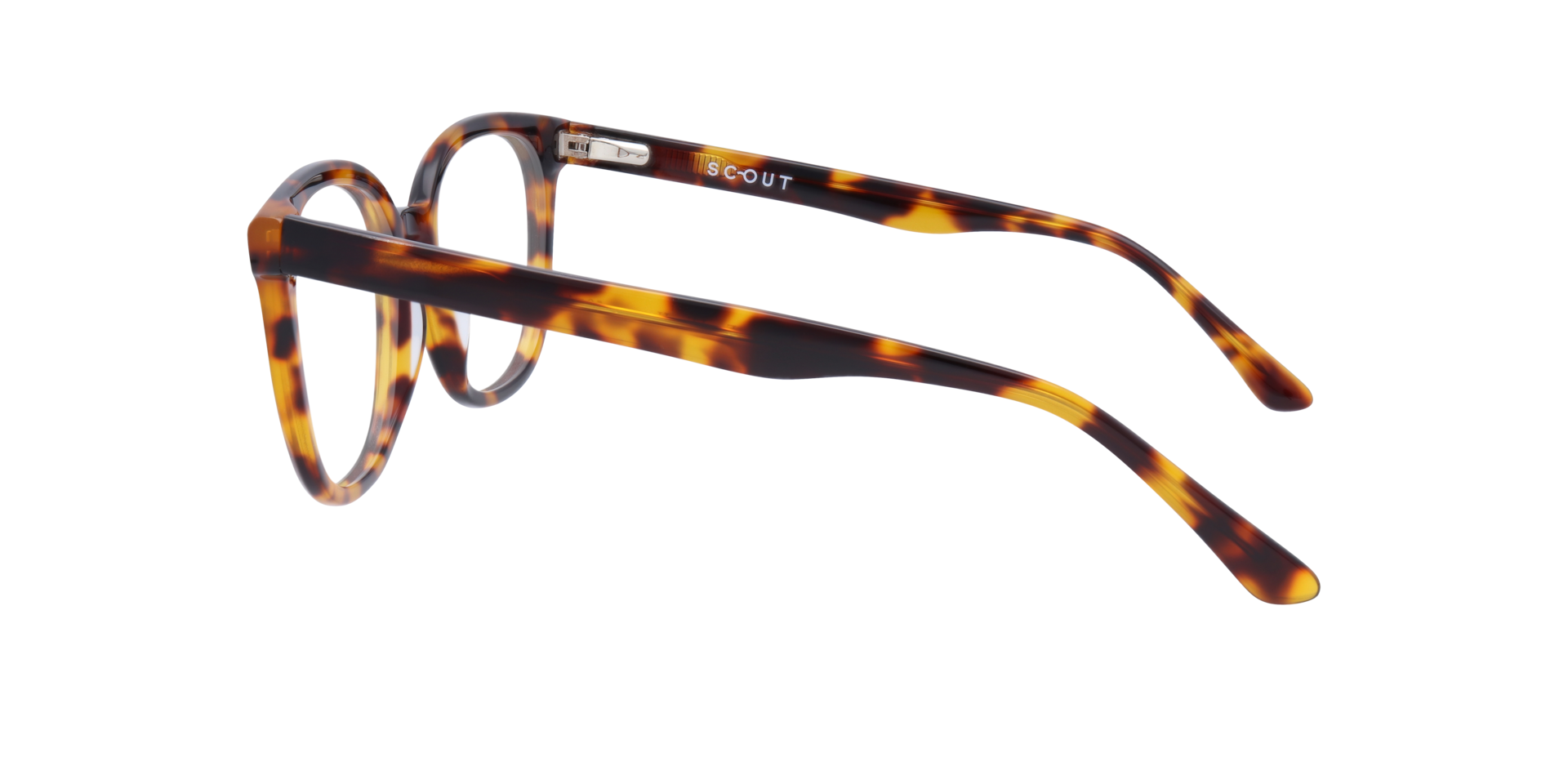 Freddie Havana AcetateEyeglass Frames for Glasses Direct, Side View