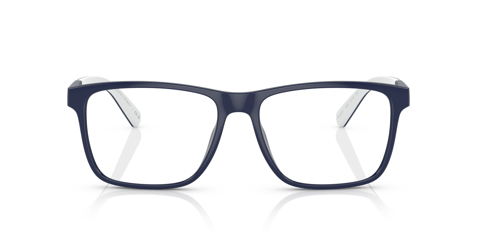 PH2257U Shiny Navy Blue PlasticEyeglass Frames for Glasses Direct, Front View