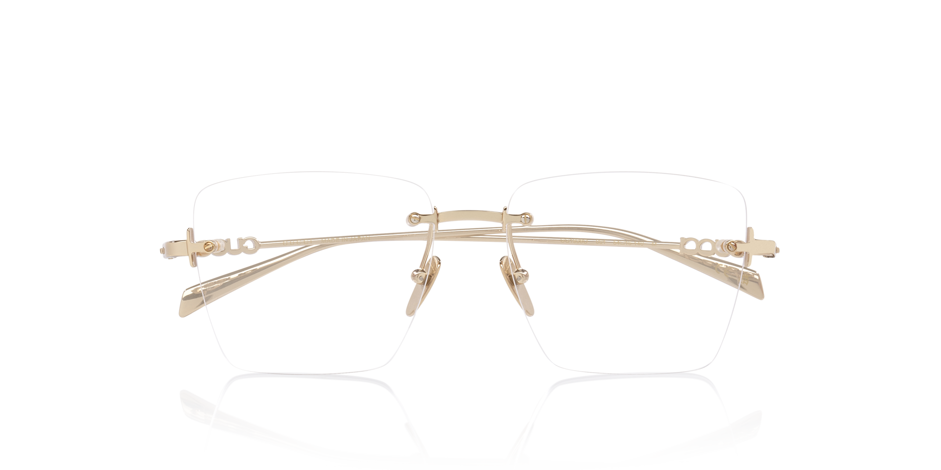 GG1938O Gold MetalEyeglass Frames for Glasses Direct, Closed View