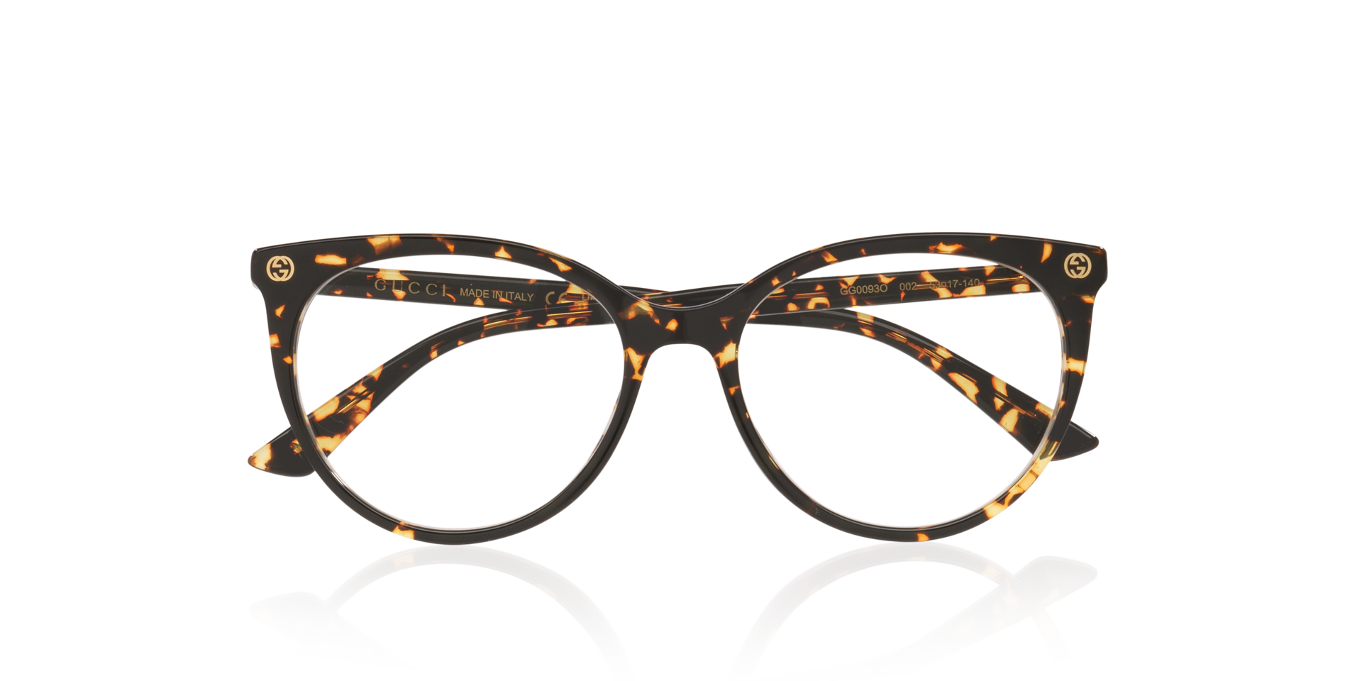 GG0093O Tortoise AcetateEyeglass Frames for Glasses Direct, Closed View