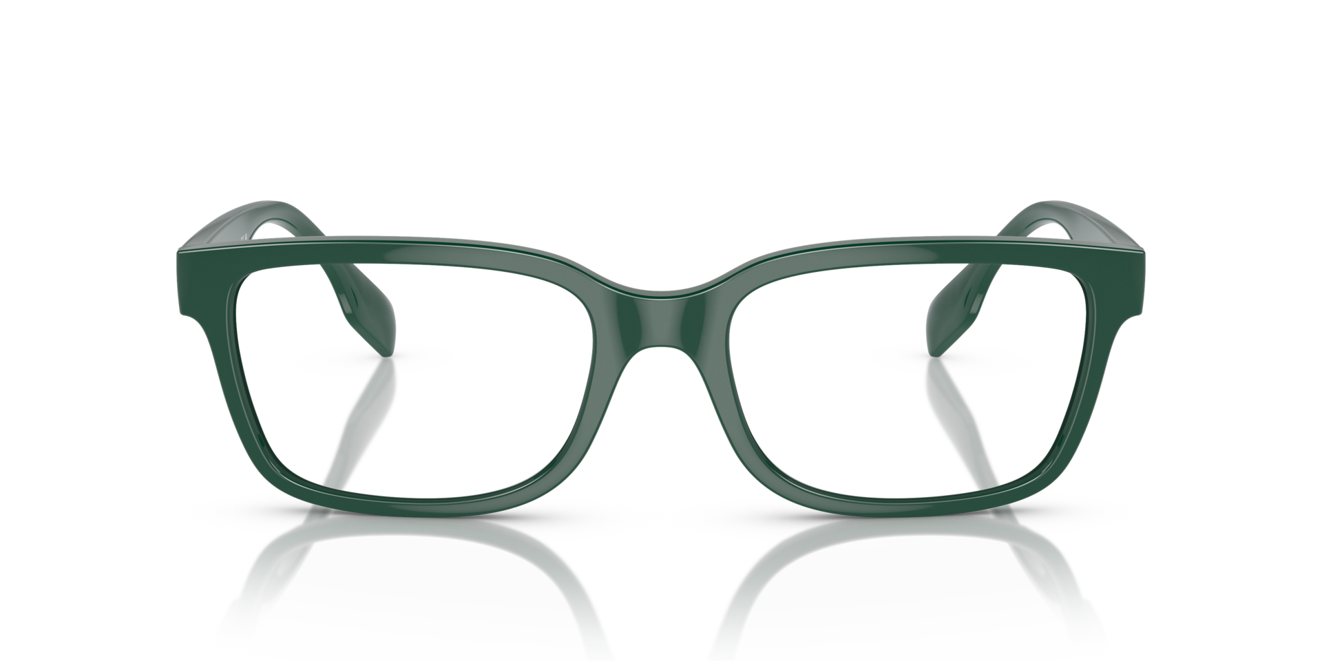 BE2379U Green PlasticEyeglass Frames for Glasses Direct, Front View