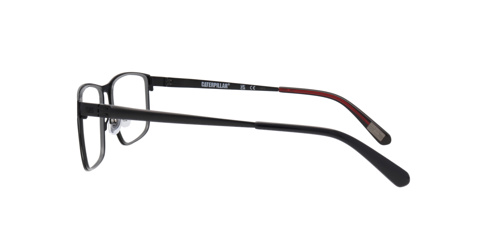 CTO 3014 Black MetalEyeglass Frames for Glasses Direct, Side View