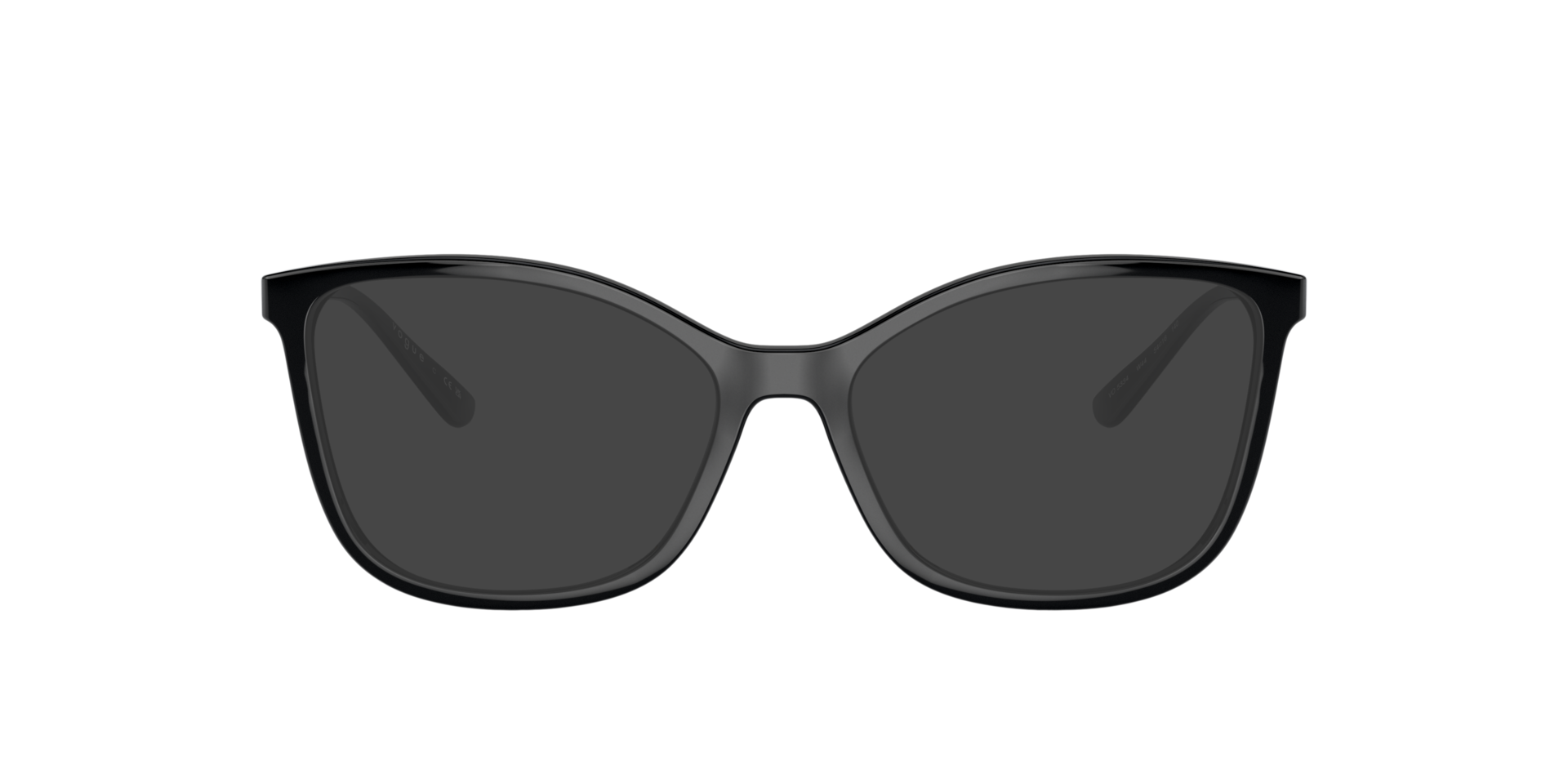 VO5334 Black PlasticEyeglass Frames for Glasses Direct, with Tinted Lenses