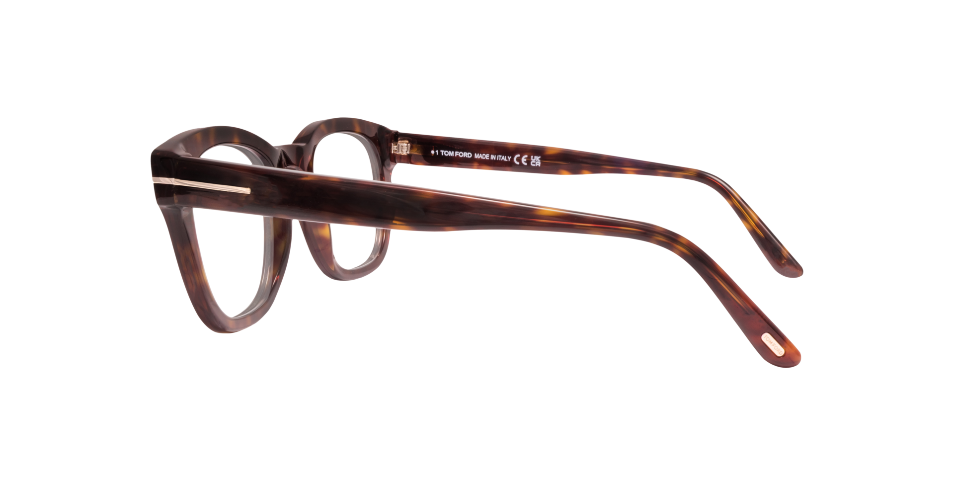 FT5542-B Tortoise AcetateEyeglass Frames for Glasses Direct, Side View