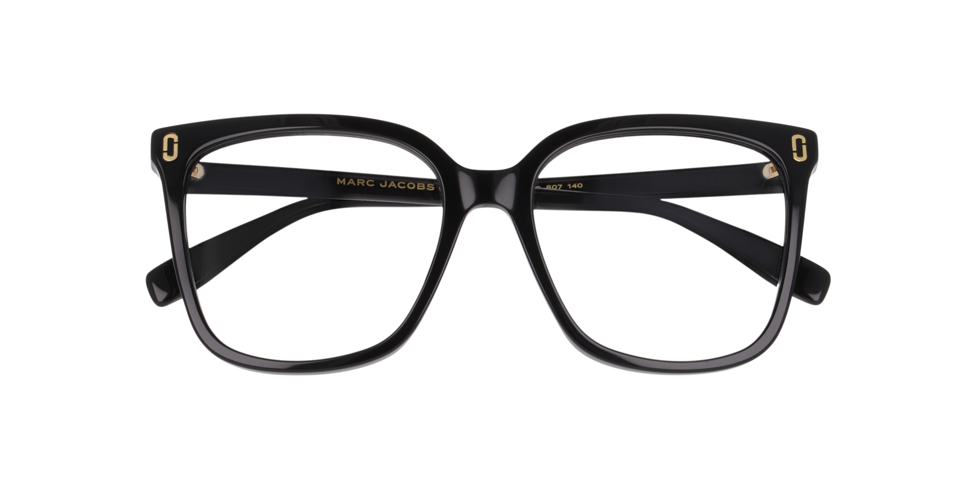 MJ 1130 Black AcetateEyeglass Frames for Glasses Direct, Closed View
