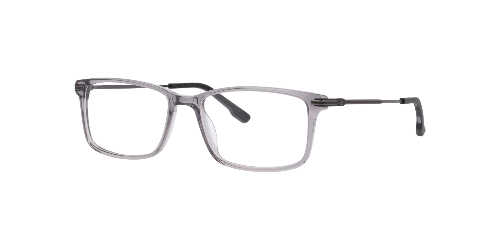 Nb4200 Grey AcetateEyeglass Frames for Glasses Direct, Angle View