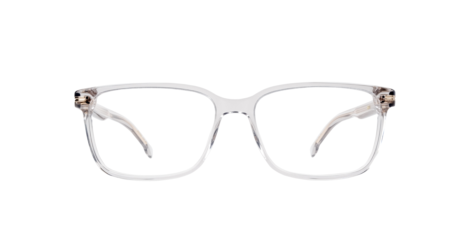 BOSS 1511 Grey Shiny AcetateEyeglass Frames for Glasses Direct, Front View