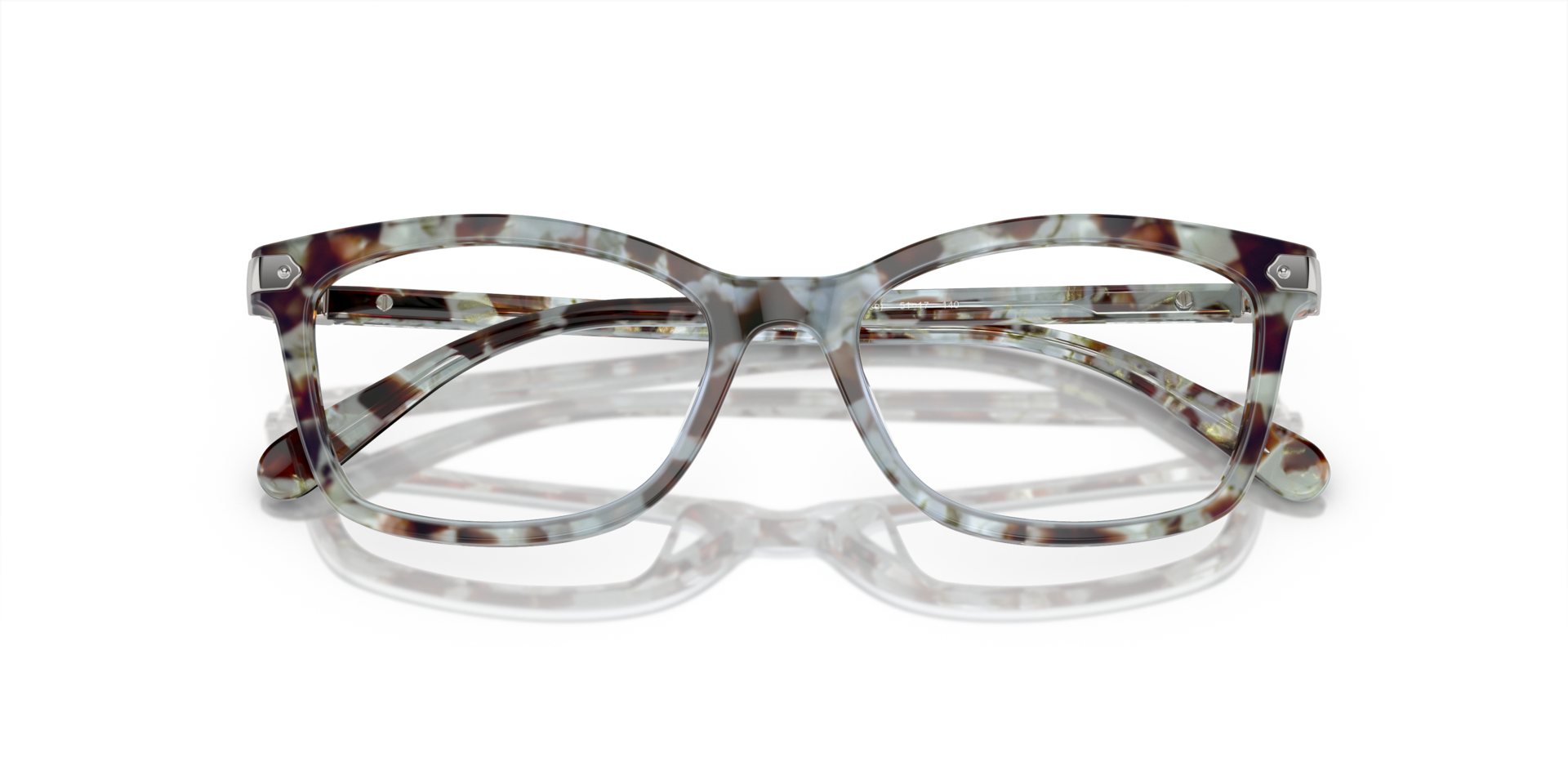 HC6219U Seaglass Tortoise AcetateEyeglass Frames for Glasses Direct, Closed View