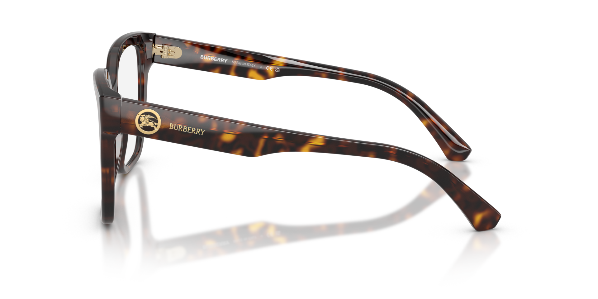 BE2443 Dark Havana AcetateEyeglass Frames for Glasses Direct, Side View