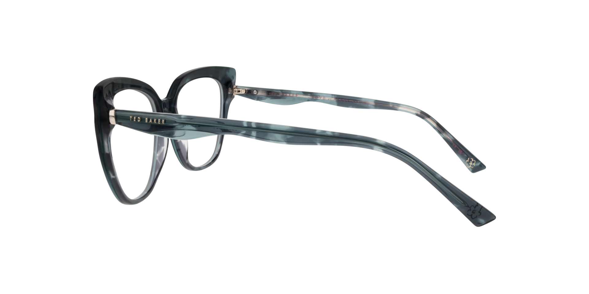 TB9230 Green AcetateEyeglass Frames for Glasses Direct, Side View