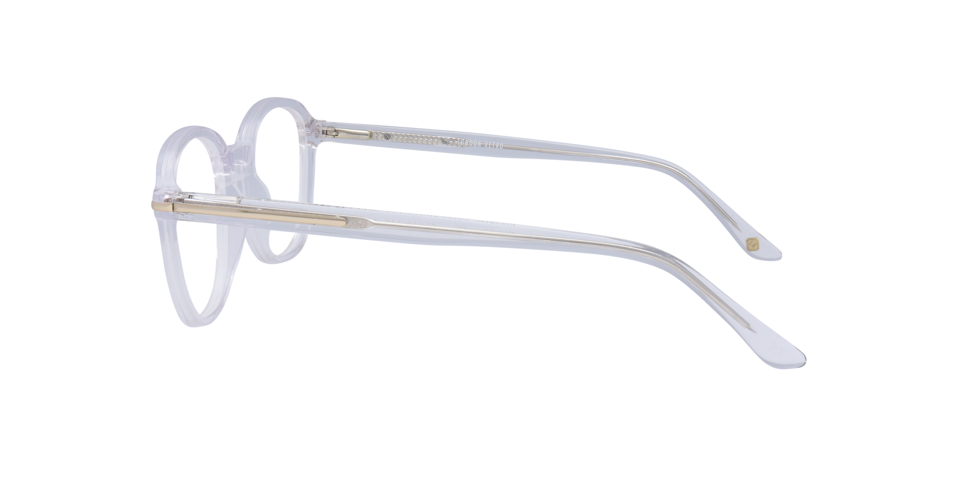 Finchley Clear AcetateEyeglass Frames for Glasses Direct, Side View