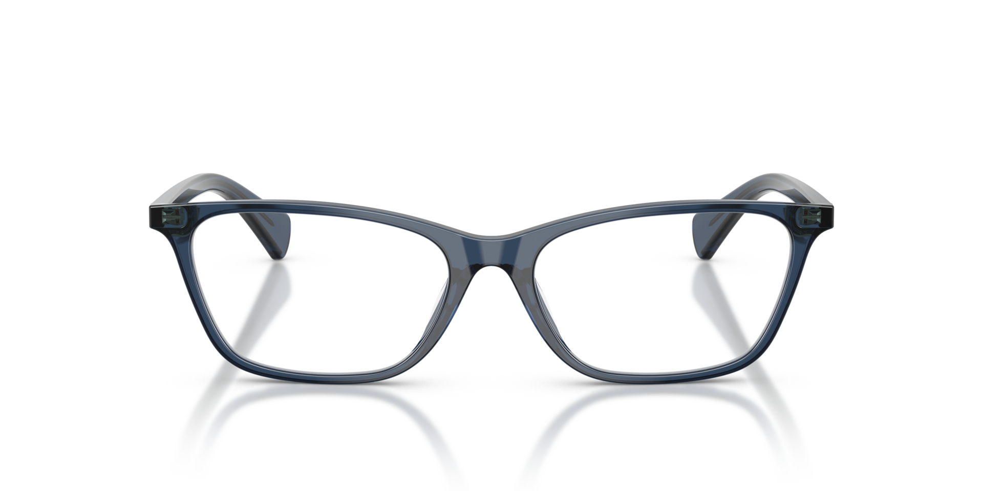 RA7187U Blue Trasparent AcetateEyeglass Frames for Glasses Direct, Front View