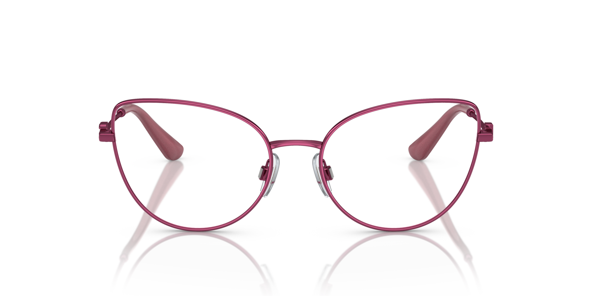 DG1347 Pink MetalEyeglass Frames for Glasses Direct, Front View