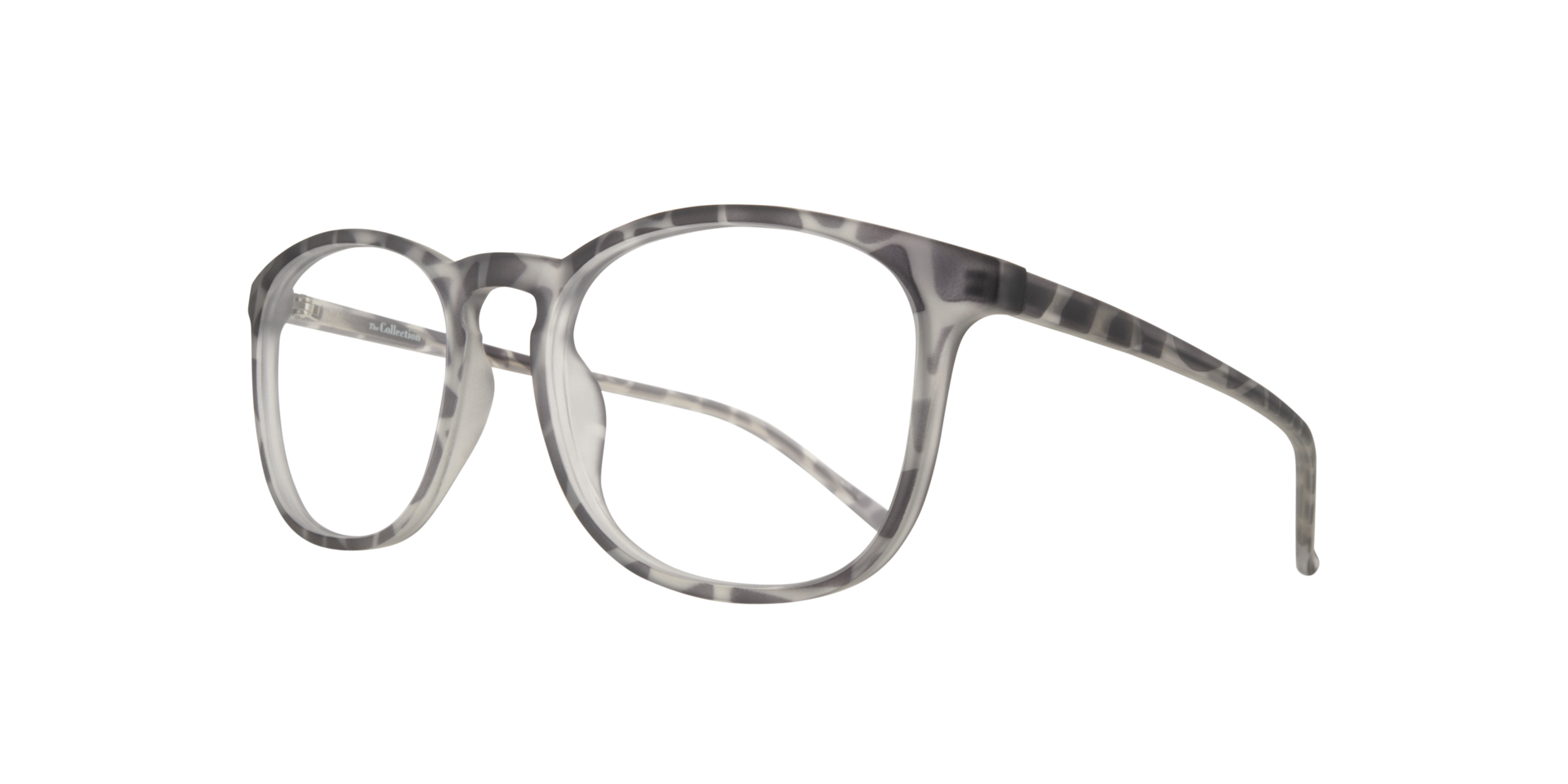 Lake Havana & Grey PlasticEyeglass Frames for Glasses Direct, Angle View