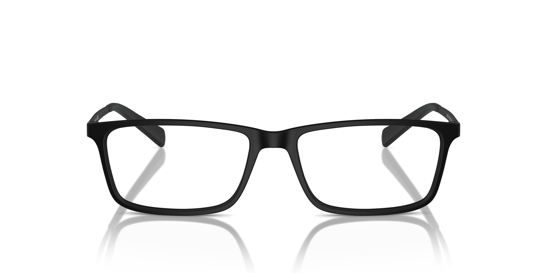 AX3027 Matte Black PlasticEyeglass Frames for Glasses Direct, Front View