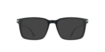 Black/Silver Leith -  Acetate Sunglasses